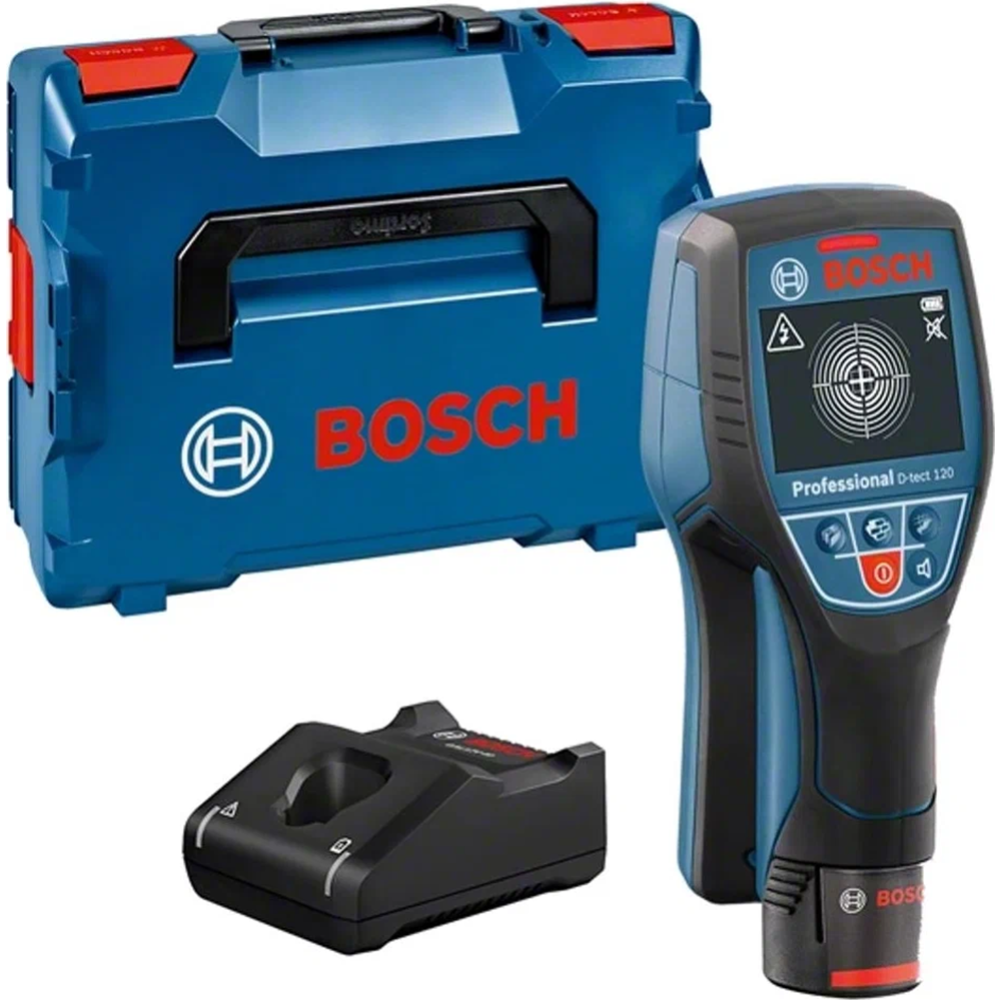 Детектор проводки «Bosch» D-tect 120 L-BOXX, 601081301