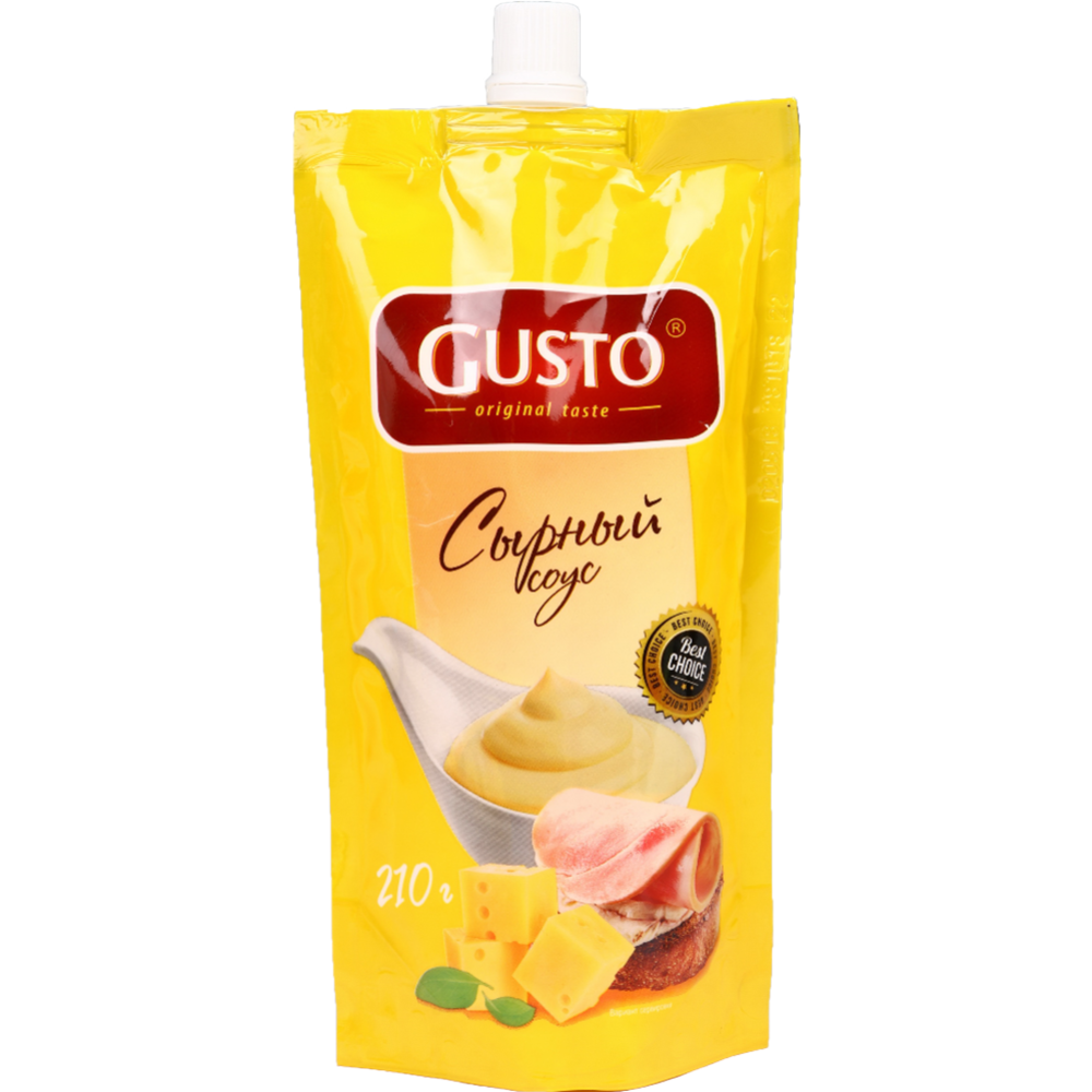 Майонезный соус «Gusto» Сырный, 20%, 210 г