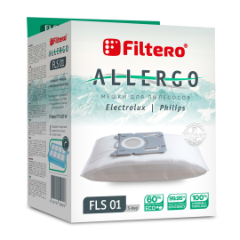 Пылесборники Filtero FLS 01 (S-bag) (4) Allergo