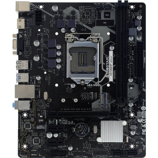 Материнская плата «Biostar» H510MHP Ver. 6.0, LGA1200, mATX