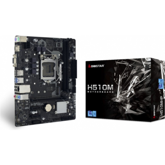 Материнская плата «Biostar» H510MHP Ver. 6.0, LGA1200, mATX