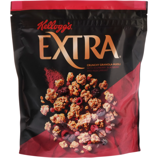 Мюсли «Kellogg's Extra» с малиной, ежевикой и смородиной, 300 г