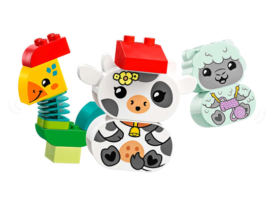 Конструктор LEGO DUPLO 10412 Поезд с животными