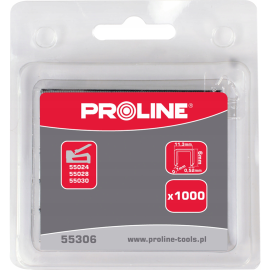 Скобы «Proline» 8х11.3х0.7 мм, 1000 шт