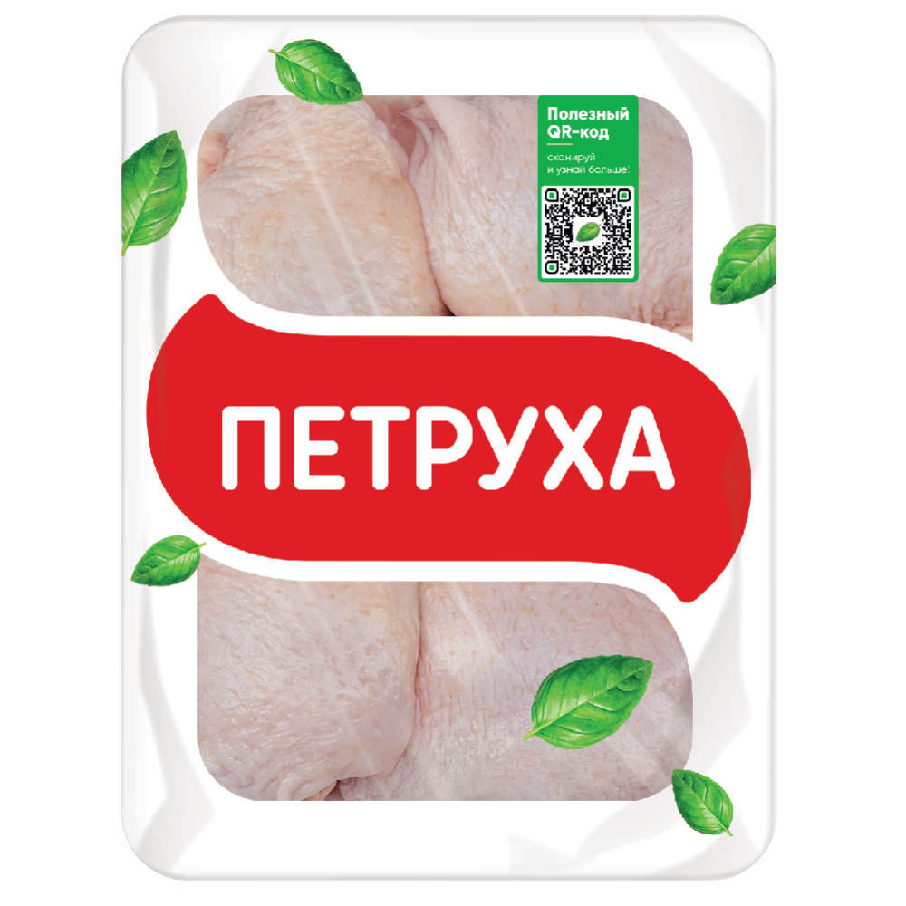 Бедро цыпленка-бройлера «Петруха» охлажденное, 750 г #0