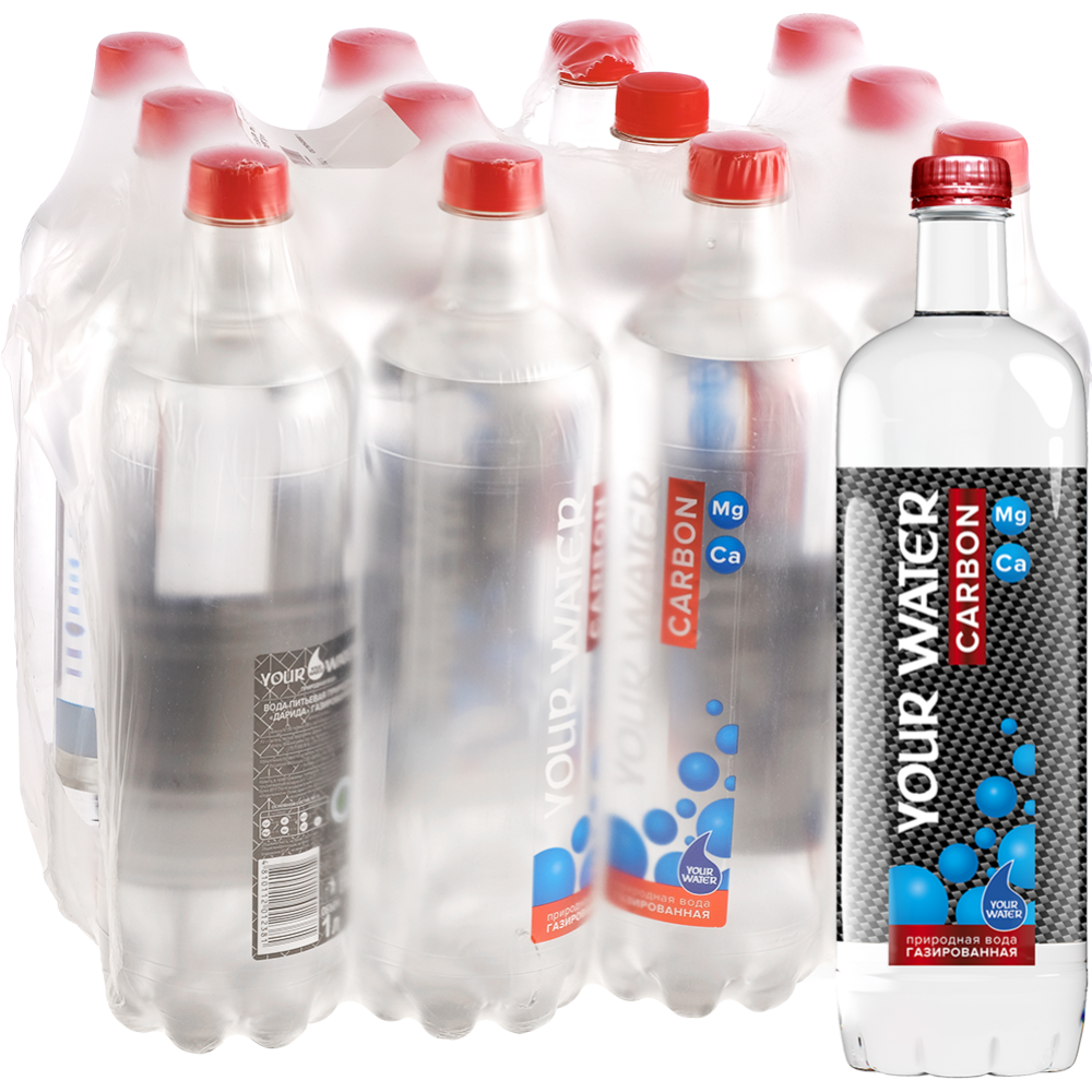 УП.Вода питьевая «Darida» Your Water, газированная, 12х1 л