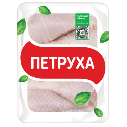 Голень цып­лен­ка-брой­ле­ра «Пет­ру­ха» охла­жден­ная, 750 г