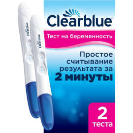 Тест на беременность «Clearblue» 2 шт