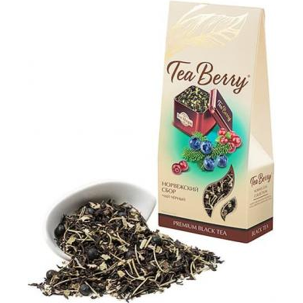 Чай черный  «Tea Berry»  Норвежский сбор,100г #0