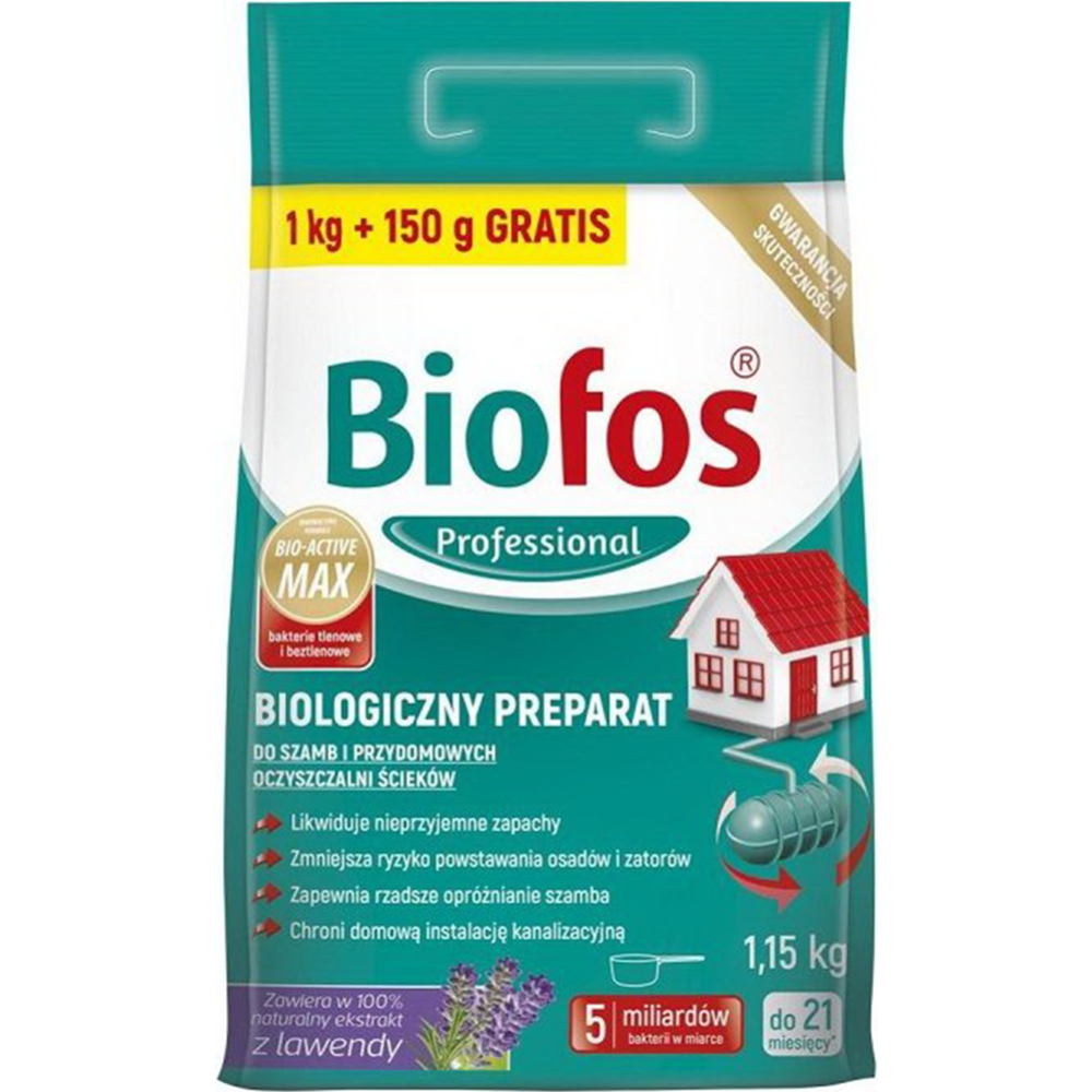 Картинка товара Биоактиватор «Biofos» Professional, 1 кг + 150 г