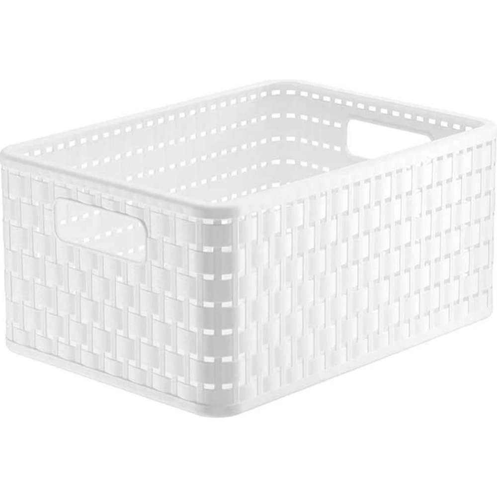 Коробка «Rotho» белый, 11 л, 33x24x16 см