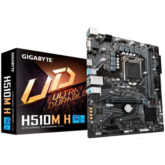 Материнская плата «Gigabyte» H510M H 1.3, LGA1200, mATX