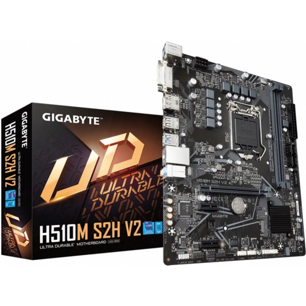 Материнская плата «Gigabyte» H510M S2H V2, LGA1200, mATX