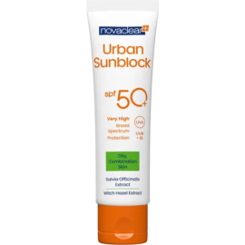 Солнцезащитный крем «NovaClear» Urban Sunblock, для жирной и комбинированной кожи, SPF50+, 40 мл