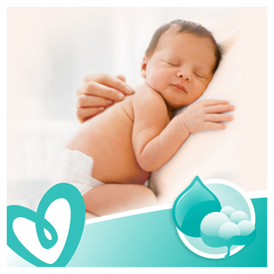 Детские влажные салфетки «Pampers» Sensitive, 52 шт