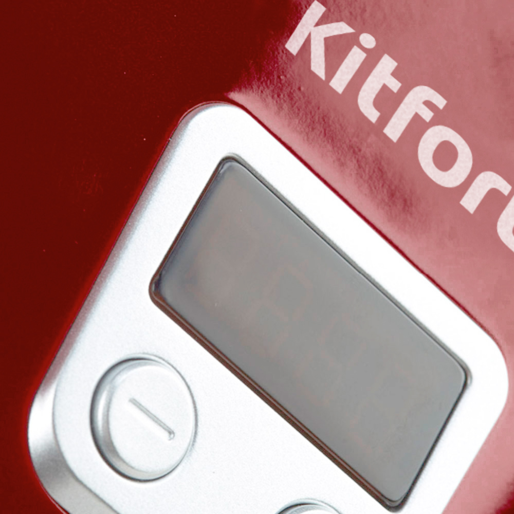 Планетарный миксер «Kitfort» KT-1308-1, красный