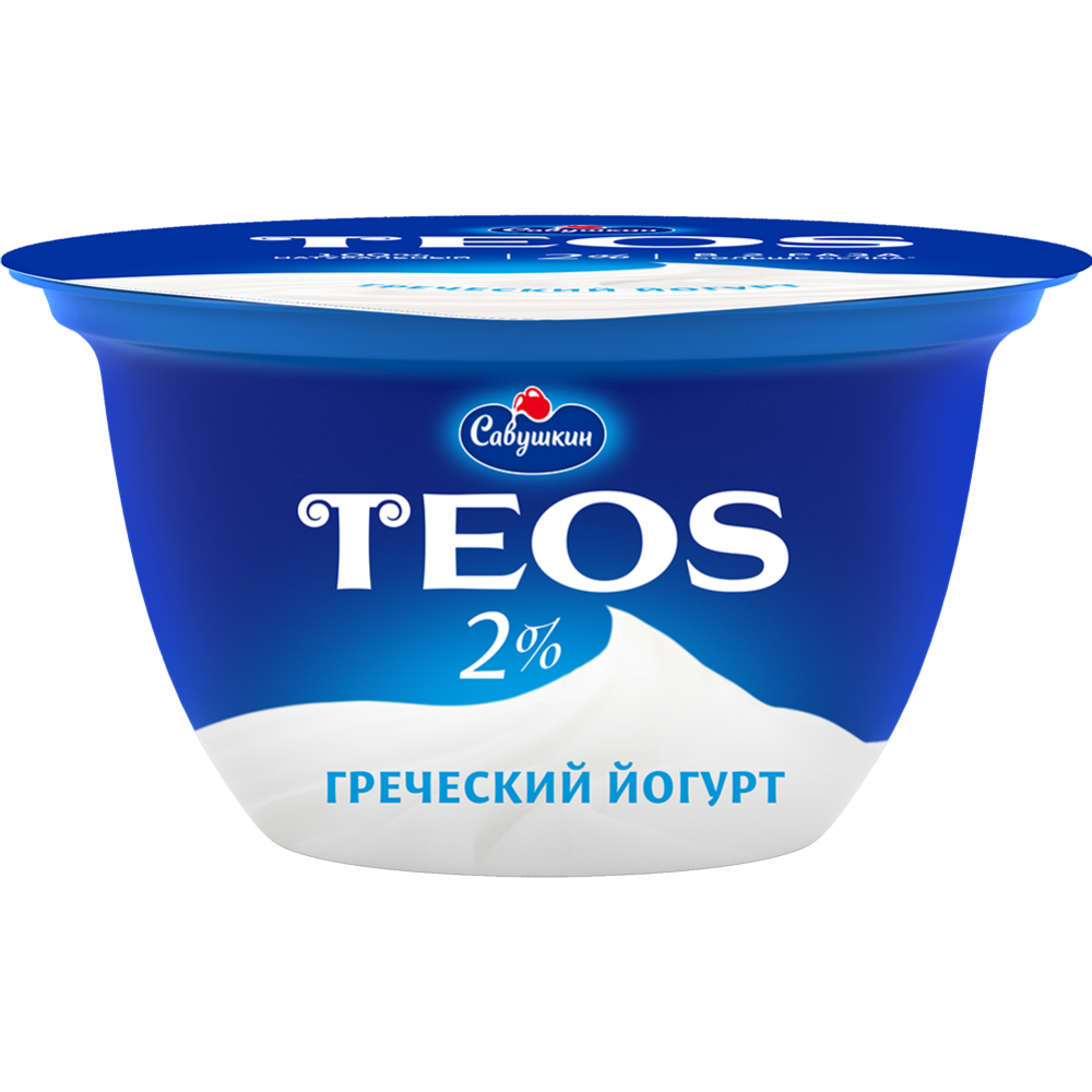 Йогурт греческий «Teos» 2%, 140 г #0