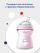 Бутылочка для кормления Chicco Natural Feeling, 2 мес.+, 250 мл, розовая