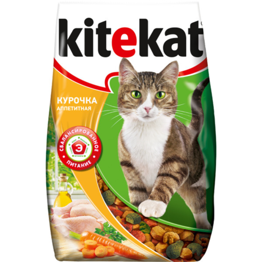 Корм для кошек «Kitekat» курочка аппетитная, 1.9 кг