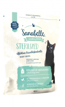 Корм для стерилизованных кошек  Sanabelle Sterilized (Санабелль Стерилизованный)  0.4кг