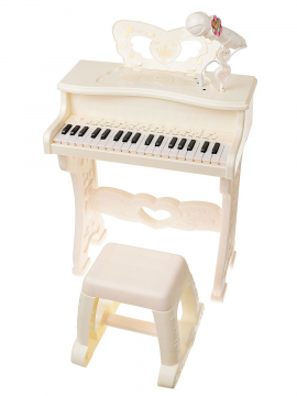 Пианино -синтезатор с микрофоном и стульчиком