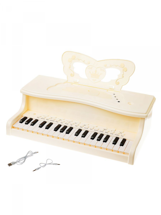 Пианино -синтезатор с микрофоном и стульчиком