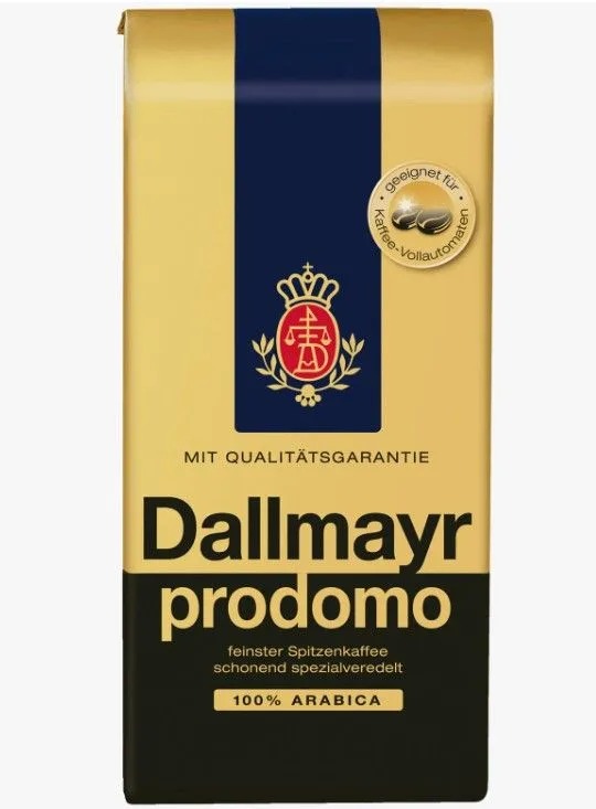 Кофе в зернах Dallmayr Prodomo 500г -2пачки + корица