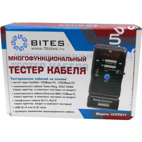 Тестер «5bites» LY-CT011 LAN