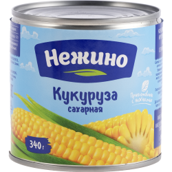 Ку­ку­ру­за кон­сер­ви­ро­ван­ная «Не­жи­но» 340 г