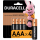 Батарейки / элементы питания пальчиковые щелочные Duracell AAA Alkaline 4 шт.