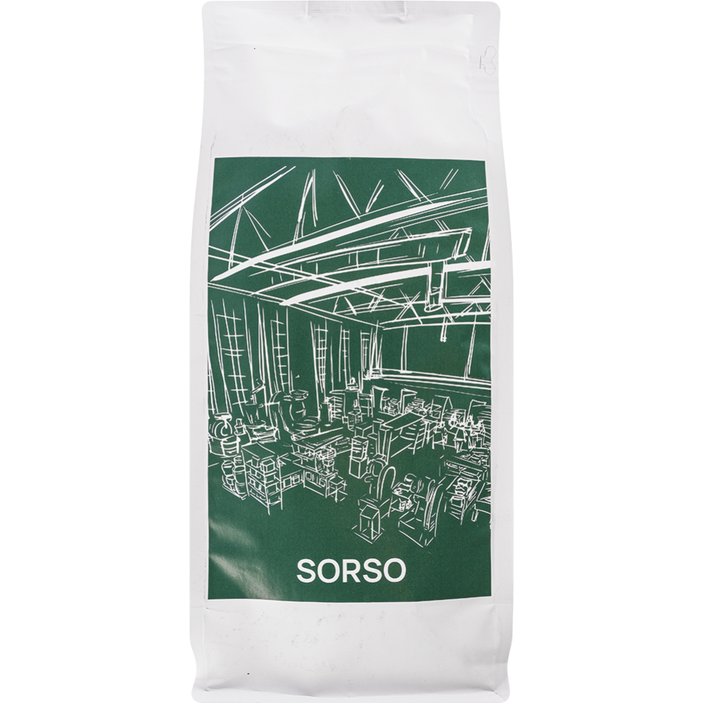 Кофе в зернах «Sorso» Арабика Смесь, 1 кг #0
