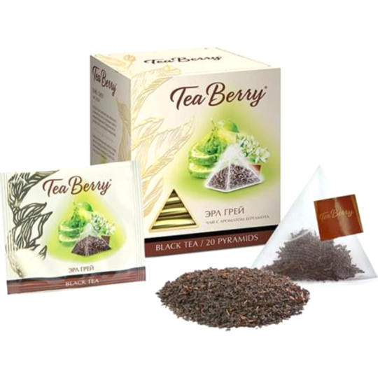 Чай черный «Tea Berry»  Эрл Грей, 20 шт