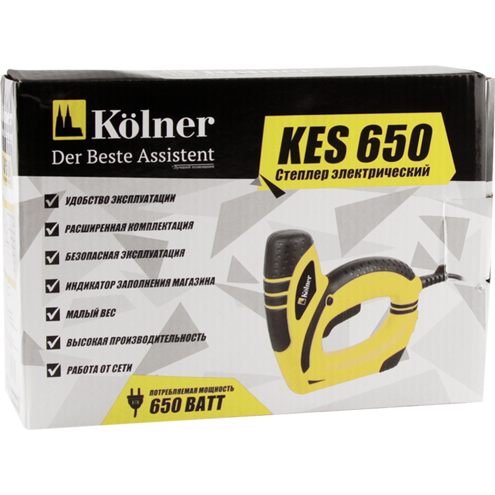 Электрический степлер «Kolner» KES 650