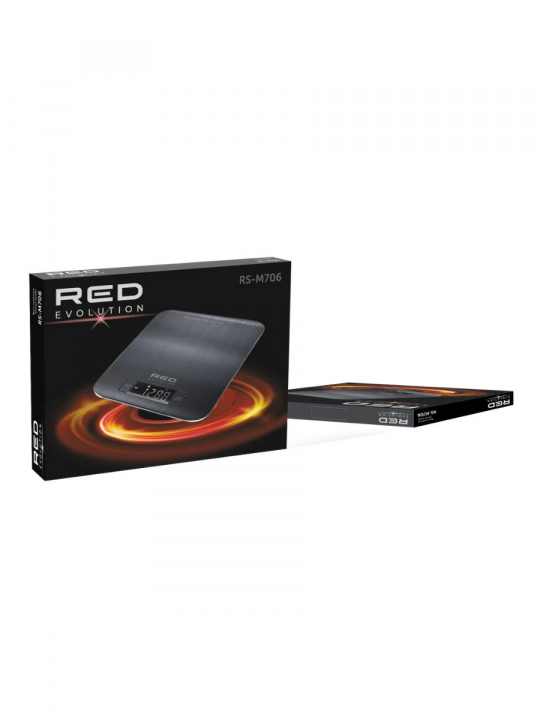 Весы кухонные электронные RED Evolution RS-M706, черные