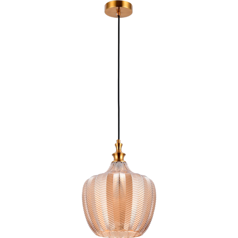 Подвесной светильник «Ambrella light» TR3531 SB/TI, бронза/янтарь