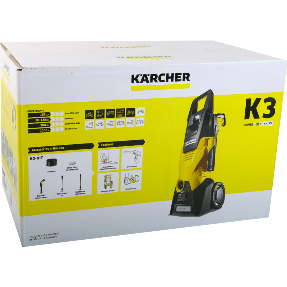 Минимойка «Karcher» 1.601-812.0 K3.