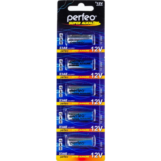 Батарейки «Perfeo» A23-BP5 Super Alkaline, 5 шт