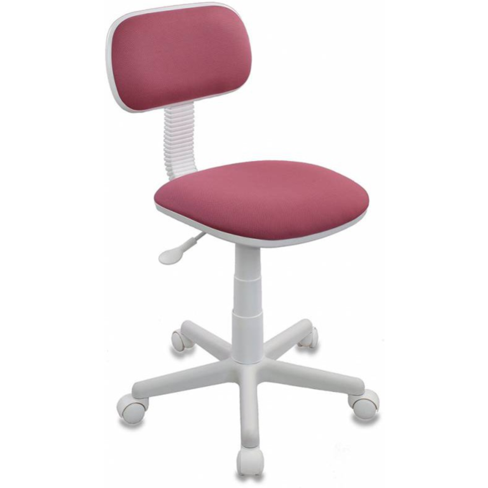 Компьютерное кресло «Бюрократ» CH-W 201NX, розовый 26-31/пластик белый