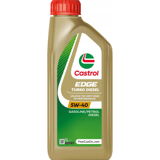 Масло моторное «Castrol» Edge Turbo Diesel 5W40, 15BB03, 1 л