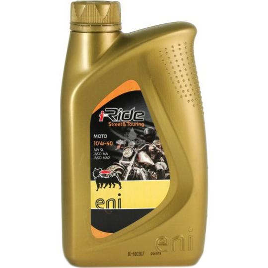 Масло моторное «Eni» i-Ride Moto 10W30, 1 л