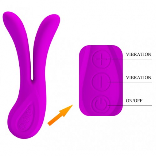 Многофункциональный вибратор для пар Pretty Love Ulysses