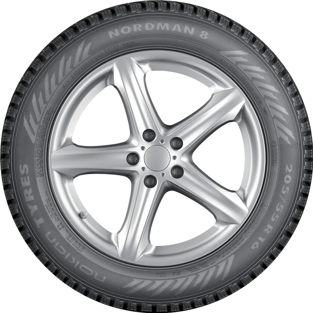 Зимняя шина «Ikon Tyres» Nordman 8, 195/65R15 95T, шипы