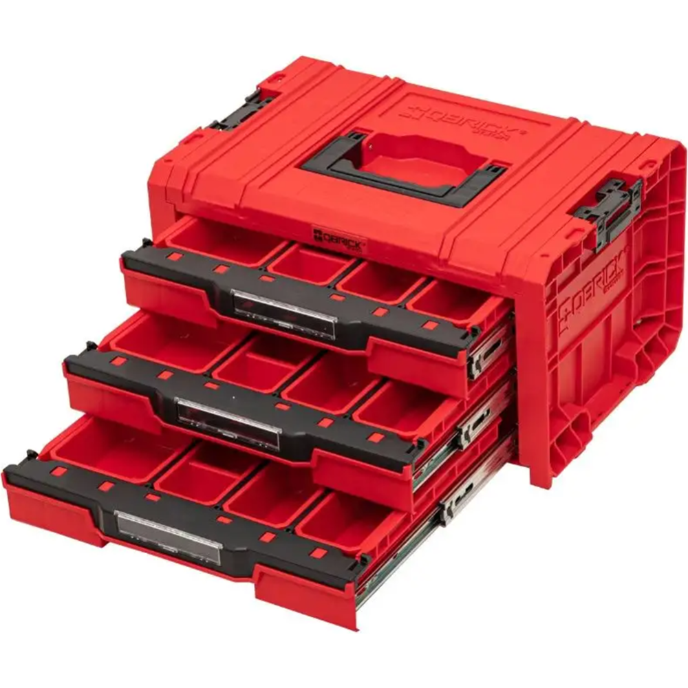 Ящик для инструментов «Qbrick System» Pro Drawer 3 Toolbox Expert Red Ultra HD, SKRQPROD3ECZEPG001, красный