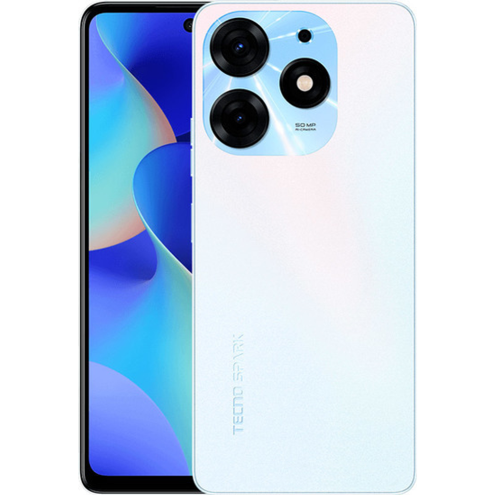 Картинка товара Смартфон «Tecno» Spark 10 Pro, KI7, pearl white