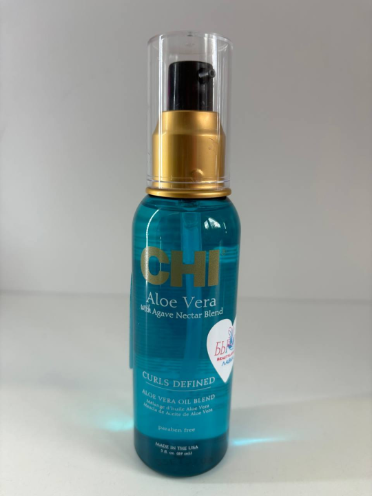 CHI ALOE VERA with Agave Nectar Oil - Масло с алоэ и шелком 89 мл