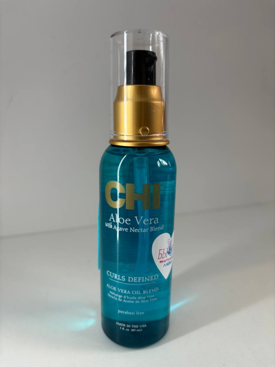 CHI ALOE VERA with Agave Nectar Oil - Масло с алоэ и шелком 89 мл