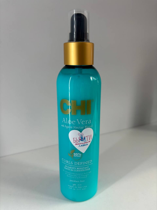 CHI ALOE VERA With Agave Nectar Leave-In Conditioner - Несмываемый кондиционер 177 мл