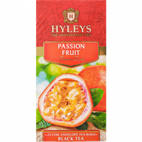 Чай «Hyleysc» плод стра­сти черный, бай­хо­вый с аро­ма­том ма­ра­куйи, 25х1.5 г