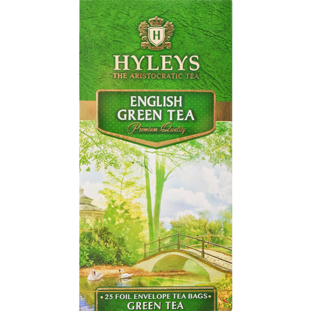 Чай «Hyleysc» английский зеленый, байховый, 25х1.5 г #0