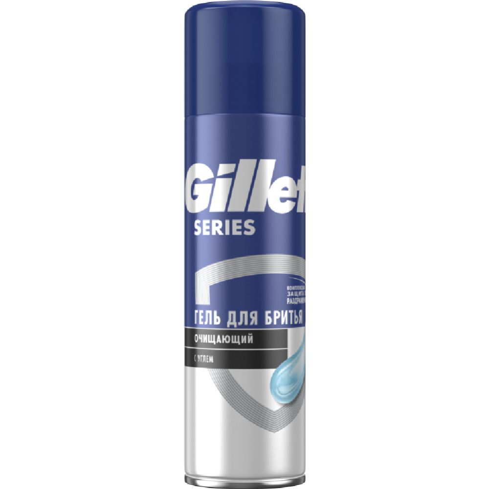 Гель для бритья «Gillette» Series, очищающий, 200 мл